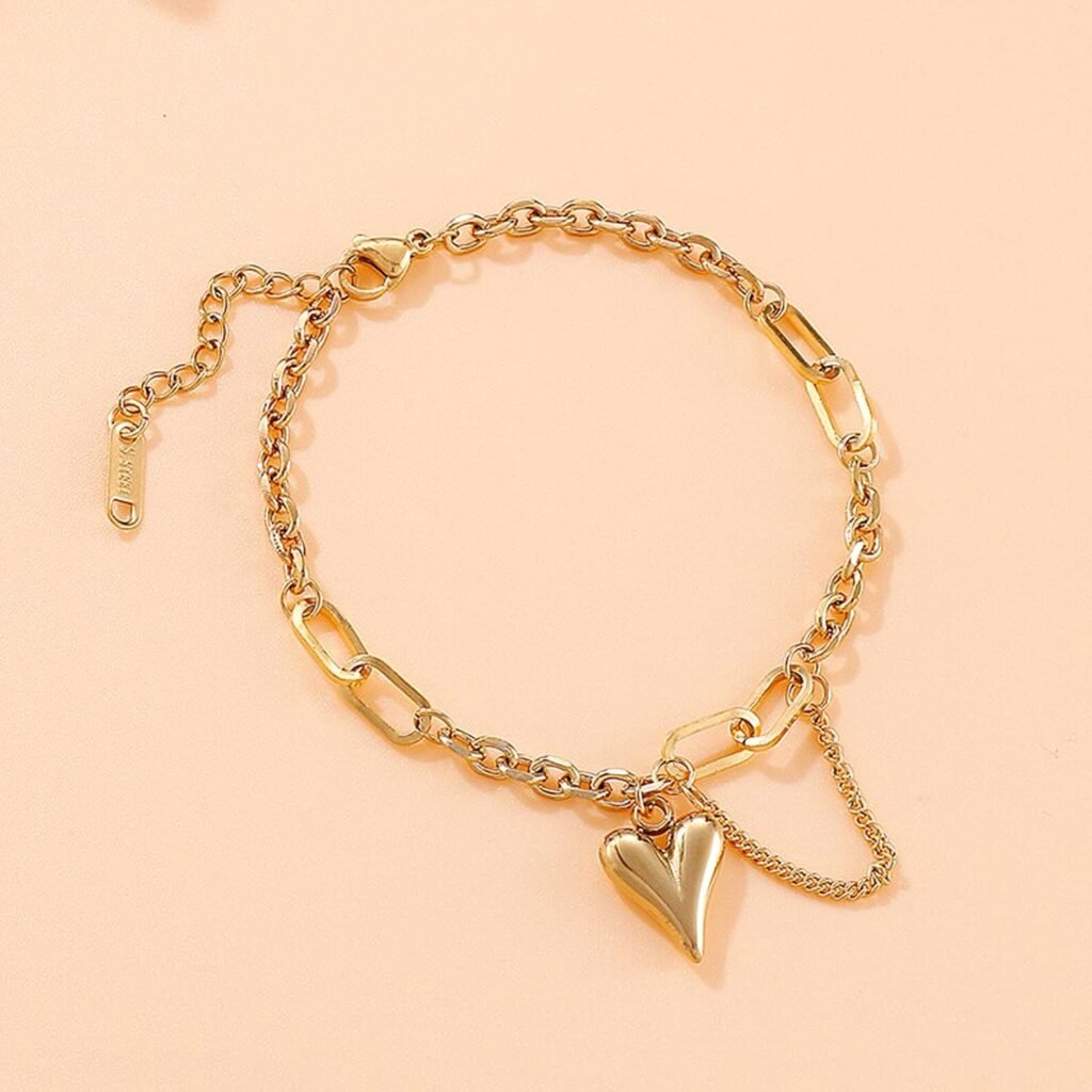Shop Personalized Heart Bracelets